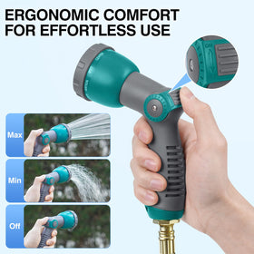 Durable ABS and TPR construction of the AXTRIM nozzle