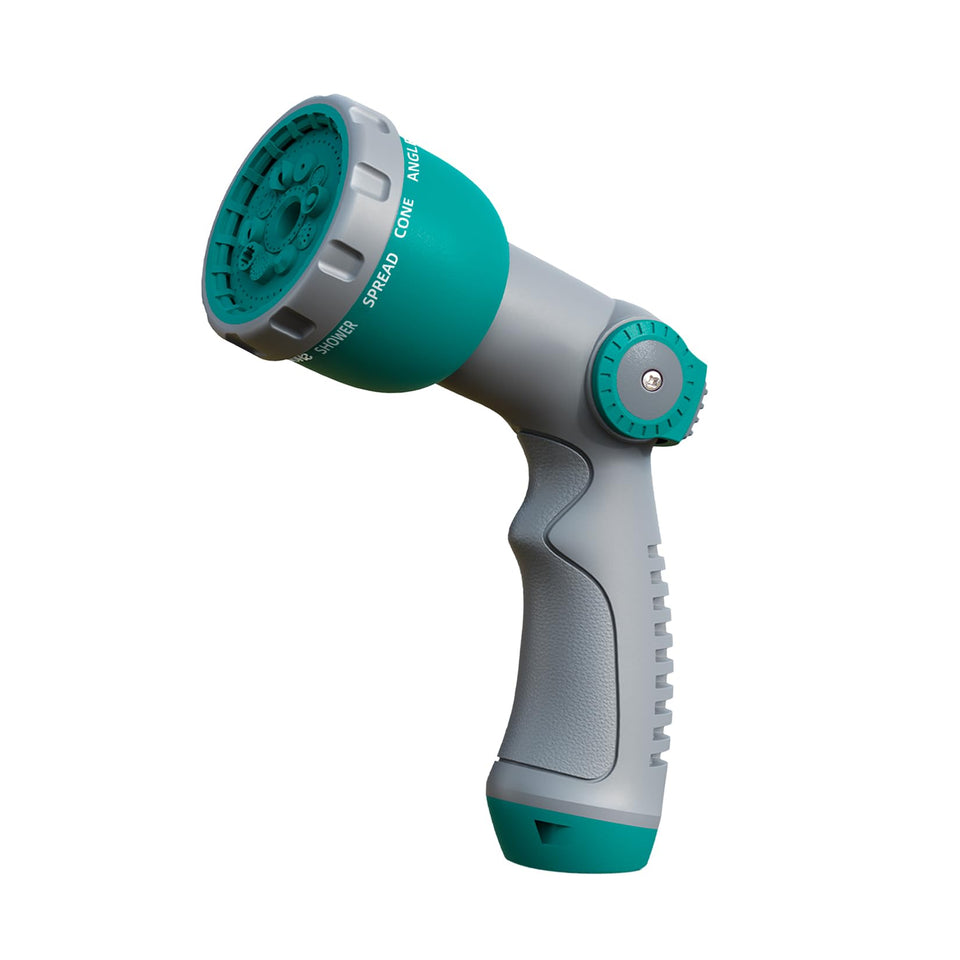 AXTRIM garden hose nozzle with 10 patterns for versatile watering