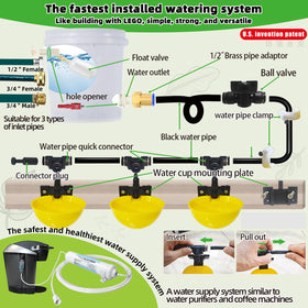 Ayakol all-in-one installation kit with connectors for quick setup