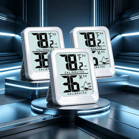 AyayaBoss indoor hygrometer shows humidity levels instantly in real time