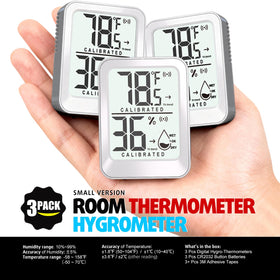 AyayaBoss indoor climate gauge ideal for home and small spaces