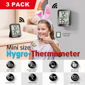 AyayaBoss real-time readings visualize temperature humidity trends for quick indoor adjustments
