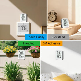 AyayaBoss wall mount with adhesive tapes for versatile placement