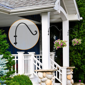 AYAYGD hanging brackets for bird feeders and lanterns; versatile outdoor decor.