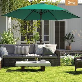 Ayge 7.5ft umbrella base-not-included reminder for sturdy base use