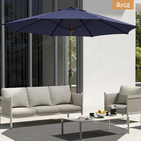 Ayge fiberglass ribs provide sturdy wind resistance while keeping the canopy flexible.