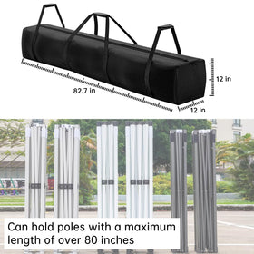AYIXITIELU 600D water-resistant fabric bag protecting tents and poles