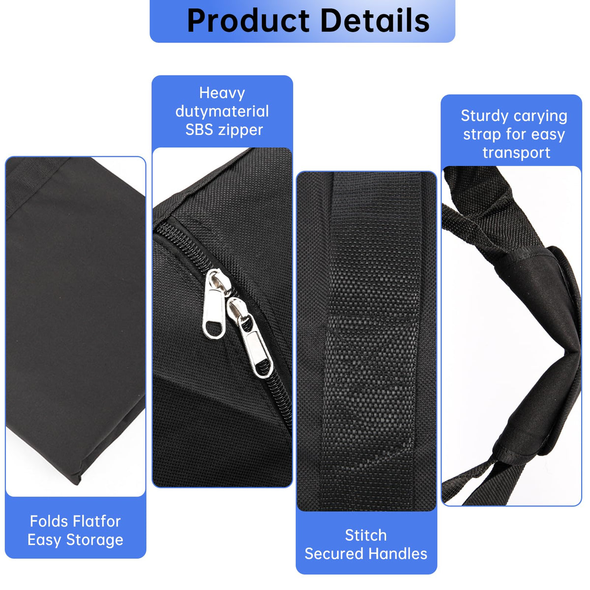 AYIXITIELU dual-zipper access for quick packing and unpacking outdoors