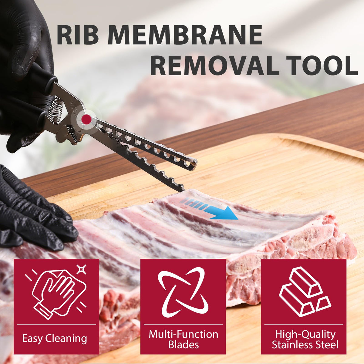 Aylthyo BBQ prep kit with gloves emphasizes hygiene and ready-to-use convenience