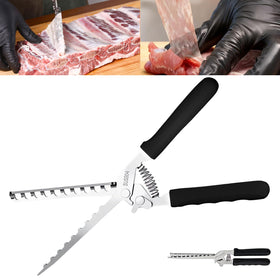 Aylthyo rib membrane removal tool shows durable stainless steel for precise rib prep