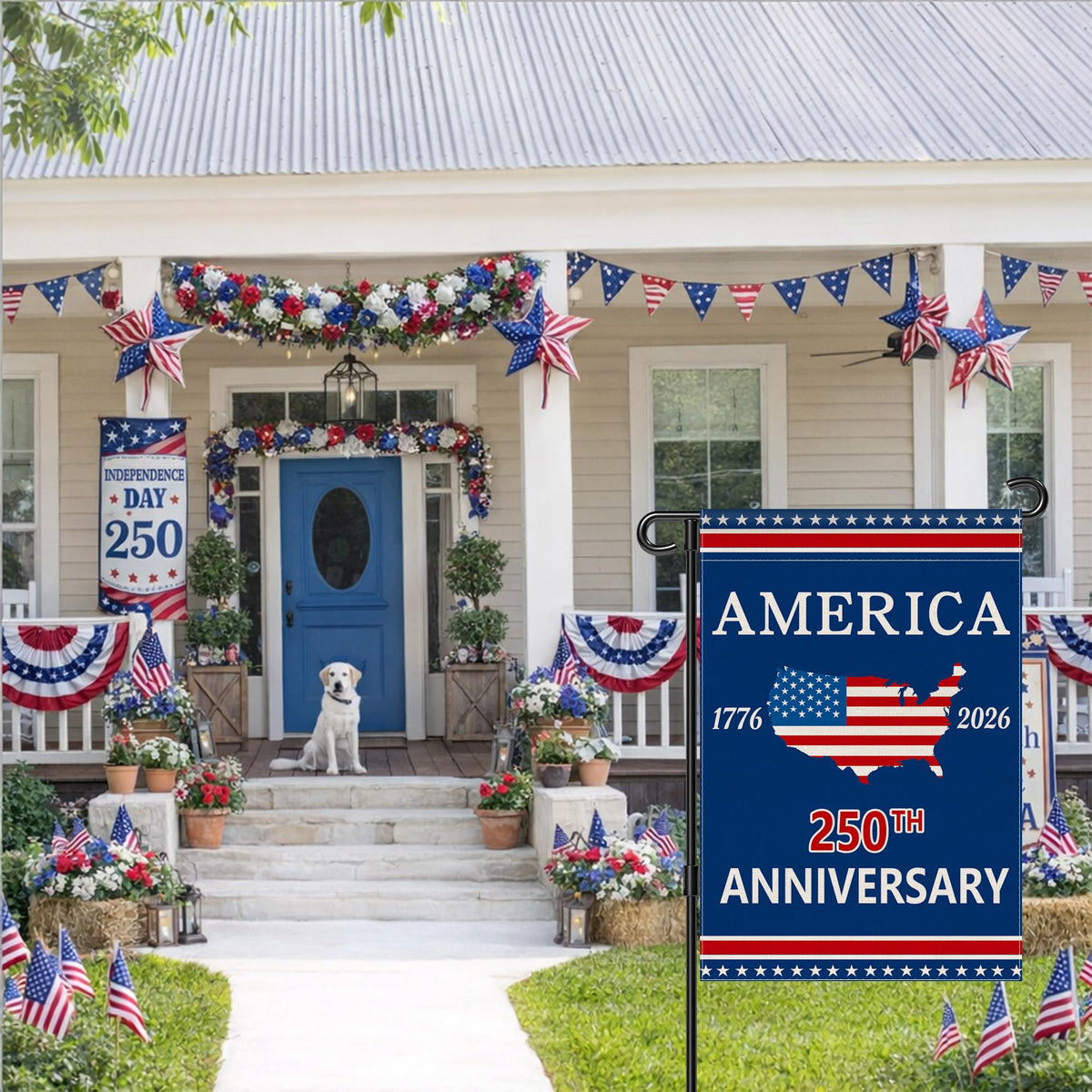 Aymolas 250th anniversary flag ideal patriotic gift for celebrations