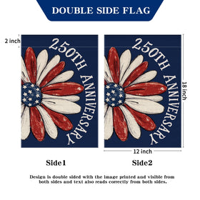 Aymolas patriotic banner designed for outdoor weather resistant use.