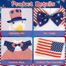 Aymolas garden decor goose outfit doubles as party accents