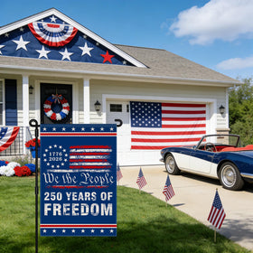 Machine-washable flag stays vibrant after cold cycle cleaning.