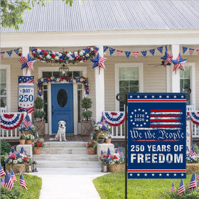 Aymolas flag decor for yards balconies and entrances.