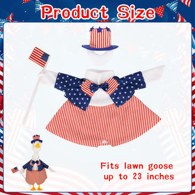Aymolas red white blue attire enhances curb appeal during Independence Day