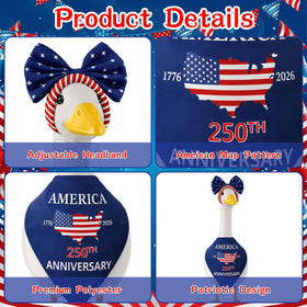 Aymolas US 250th blue red white design elevates garden decor for celebrations