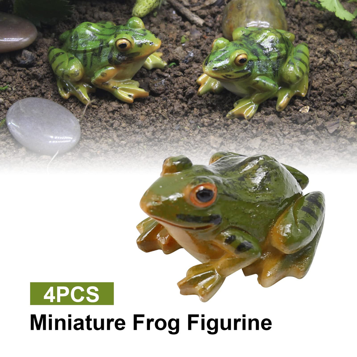 Aynaxcol hand-painted frog figurine showcases intricate craft on display shelves