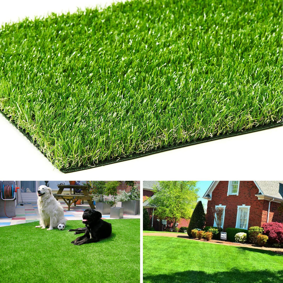 AYOHA artificial turf 4x6 with drainage for easy outdoor setup