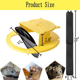 AYOYA reusable rodent trap designed for repeated use in homes