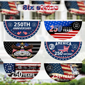 AYTHSRIC flag 1.5x3ft wrinkles less when hung for quick setup