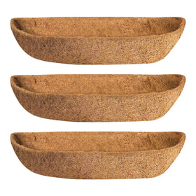 Ayybf 3-pack coco liner 36in roll ready to fit larger planters and reduce watering needs.