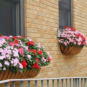 Ayybf garden wall planter liner blends with decor while protecting roots.