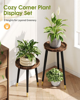 AZADESJET sturdy wood frame supports heavy pots with confident stability