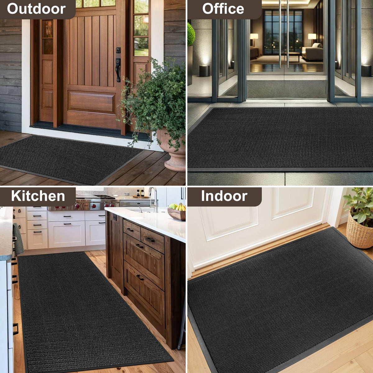 Azadx easy-clean design lets you shake or hose away debris.