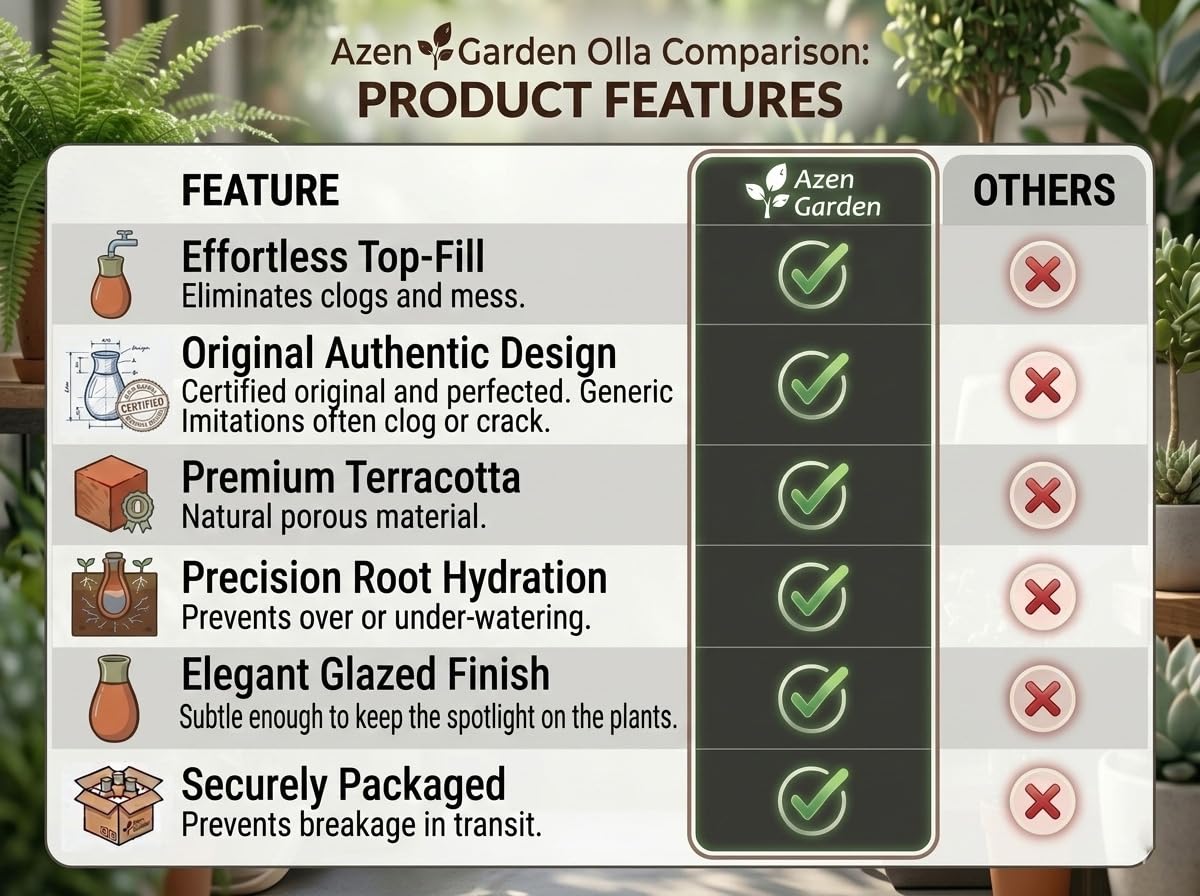Azen Garden gift-ready packaging makes a thoughtful present for plant lovers.