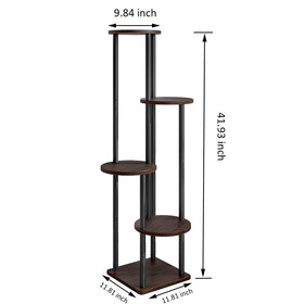 AZERPIAN 5-tier plant shelving displays decor and keepsakes