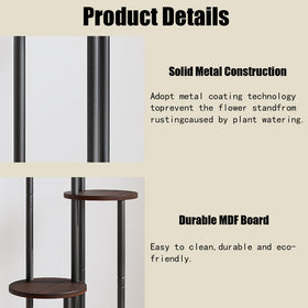 AZERPIAN anti-slip feet keep the stand stable on floors