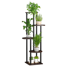 AZERPIAN plant stand 5-tier corner display with space-saving design