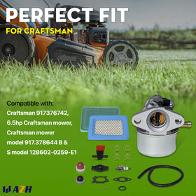 AZH carburetor suitable for 917378644 model improves fuel delivery and performance