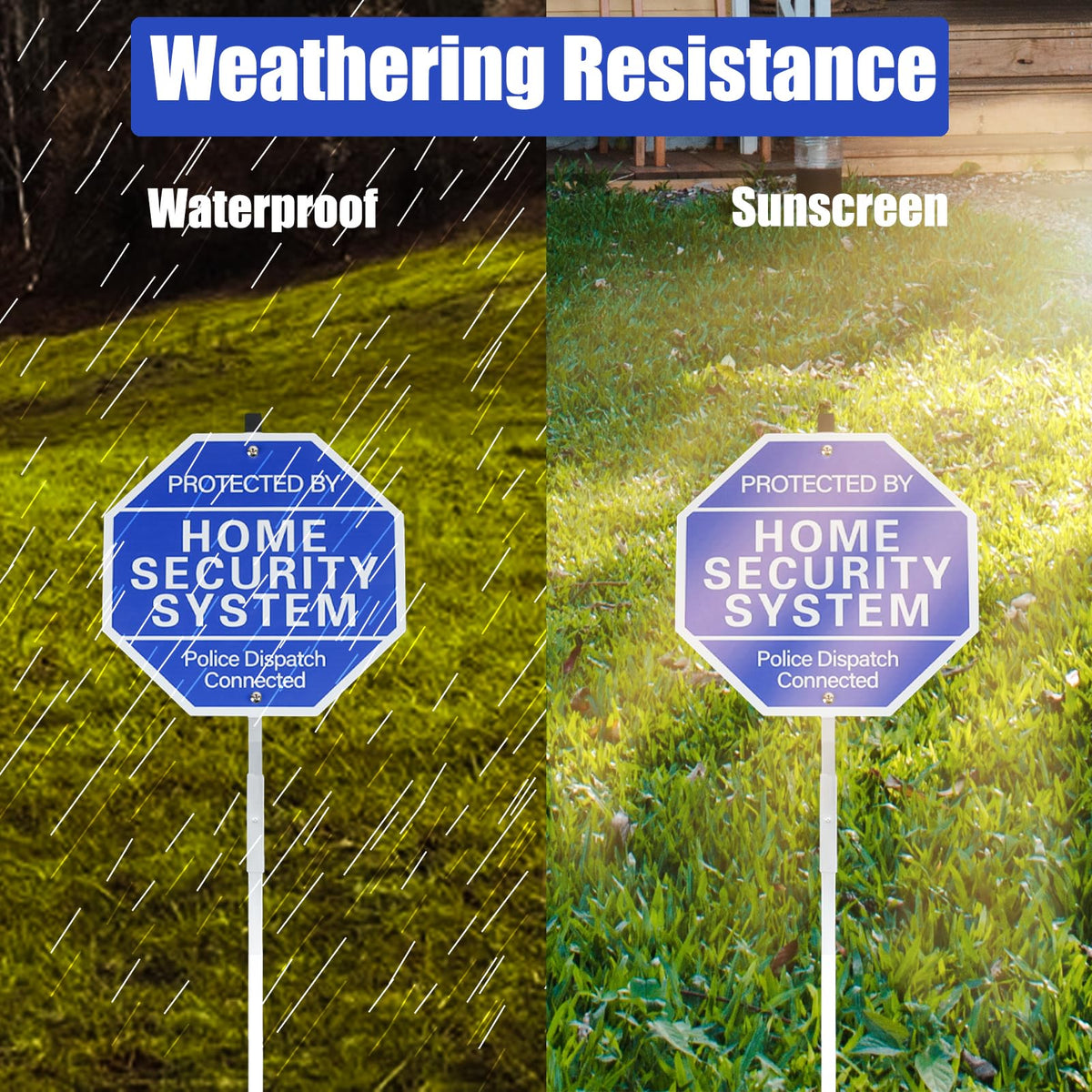 AzReference easy-ground-stake installation allows quick, tool-free setup.