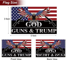 Azurtis flag features reinforced stitching and canvas header for longevity
