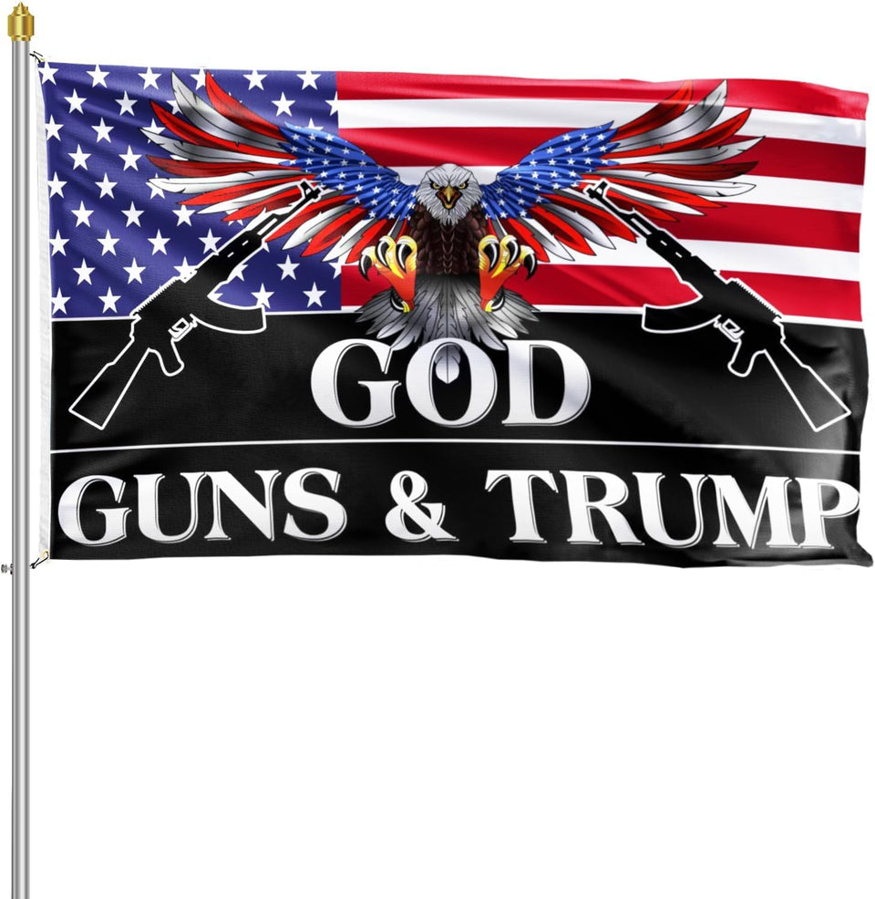 Azurtis Trump 2024 flag 3x5 for outdoor display with bright fade-resistant color