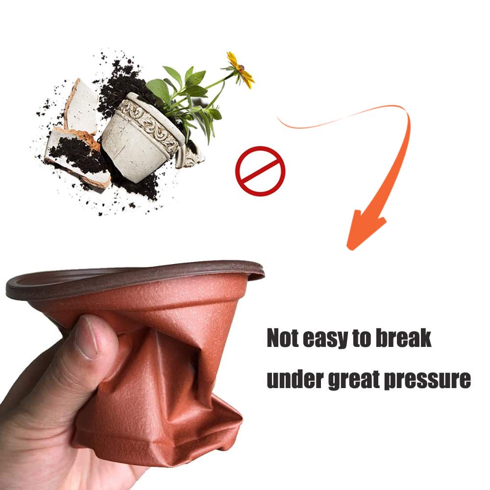 Baaxxango pots with a raised rim for easy handling and stacking