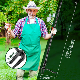 BabyNora heavy-duty 4-claw weeder with rugged steel construction for deep-root removal.
