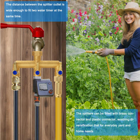 BACASIN 25% higher outlet flow for faster watering tasks