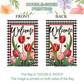 Baccessor 28 by 40 inch flag for bold outdoor display