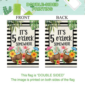 Baccessor 12.5x18 inch flag, compact size for porch or mailbox posts.