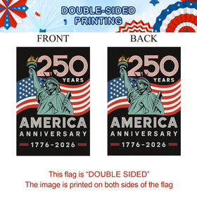 Baccessor easy-install flag with top sleeve for quick mounting.