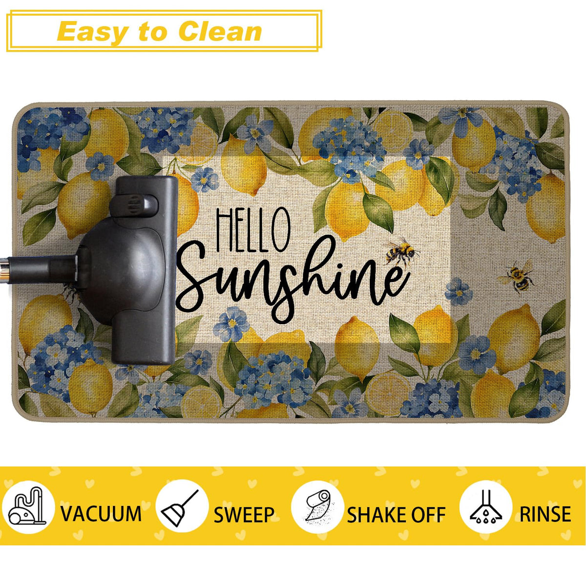 Versatile decor for porch, foyer, mudroom, kitchen, or laundry area.