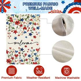 Baccessor 12.5x18 inch flag suitable for porches and entryways
