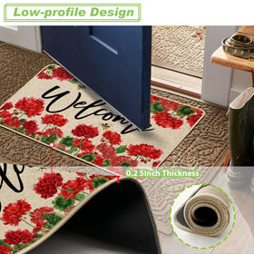 17 by 29 inch Baccessor doormat fits standard doorways.