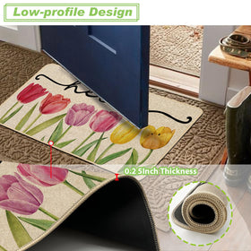 Baccessor Indoor-Outdoor Decor Mat adds farmhouse charm and versatility
