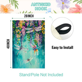 Baccessor Large 28x40 garden flag elevates yard display