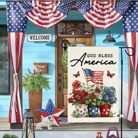 Baccessor seasonal flag perfect for Memorial Day and Independence Day