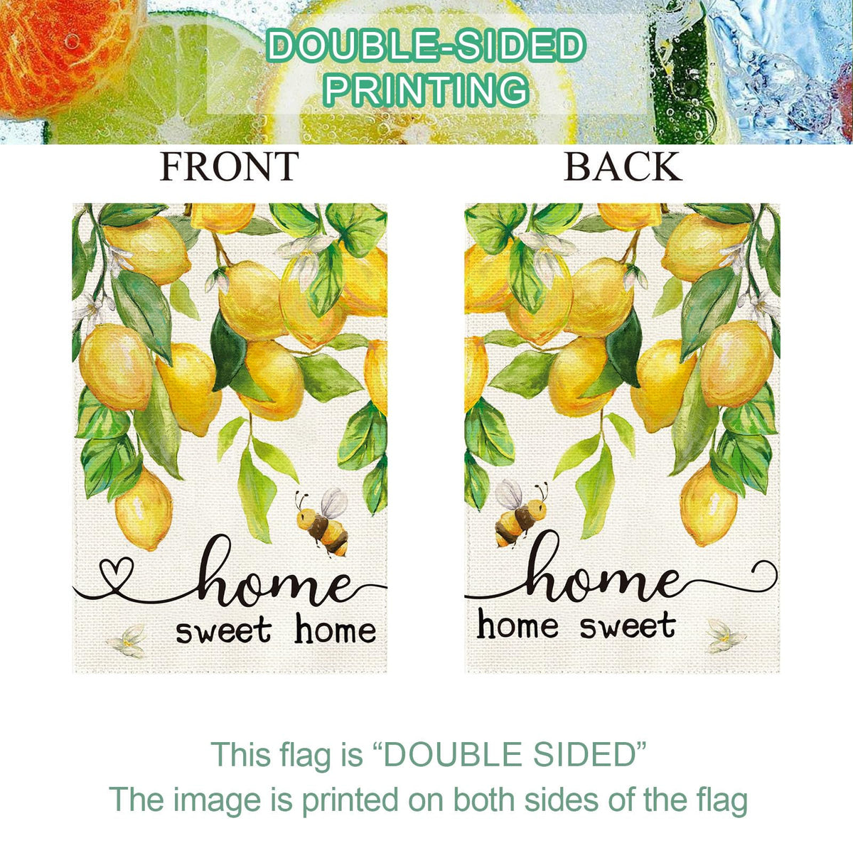 Baccessor mini flag 12x18 inches fits compact spaces